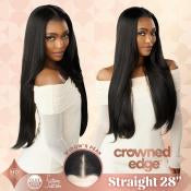 Sensationnel HD Lace Front Wig Crowned Edge Glueless 13X5 straight 28”