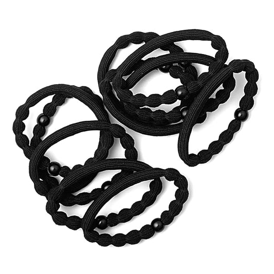 Red by Kiss cotton elastic band 10 pcs black. HEB13