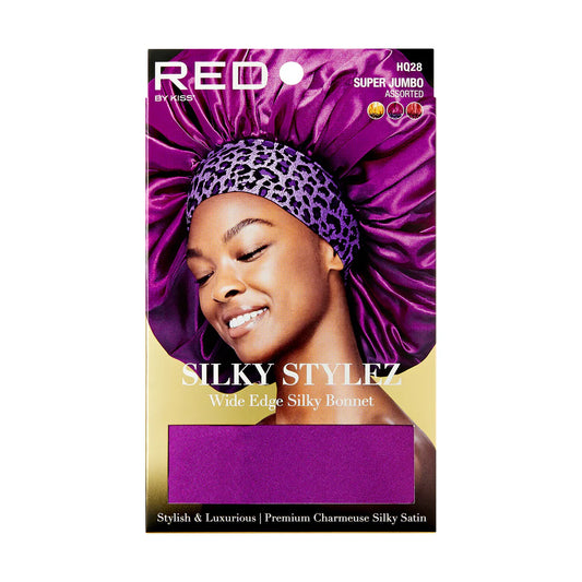 Red by Kiss silky bonnet super jumbo. Assorted  HQ28