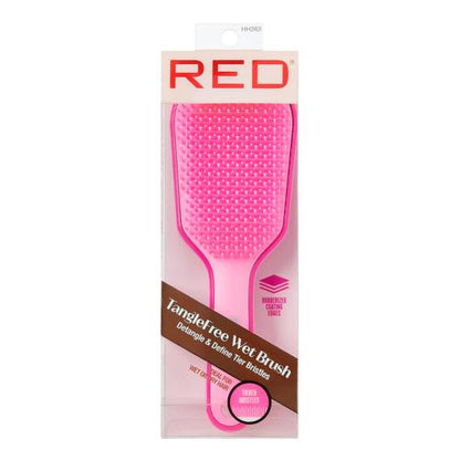 Red by Kiss tangle free wet brush pink. HH263