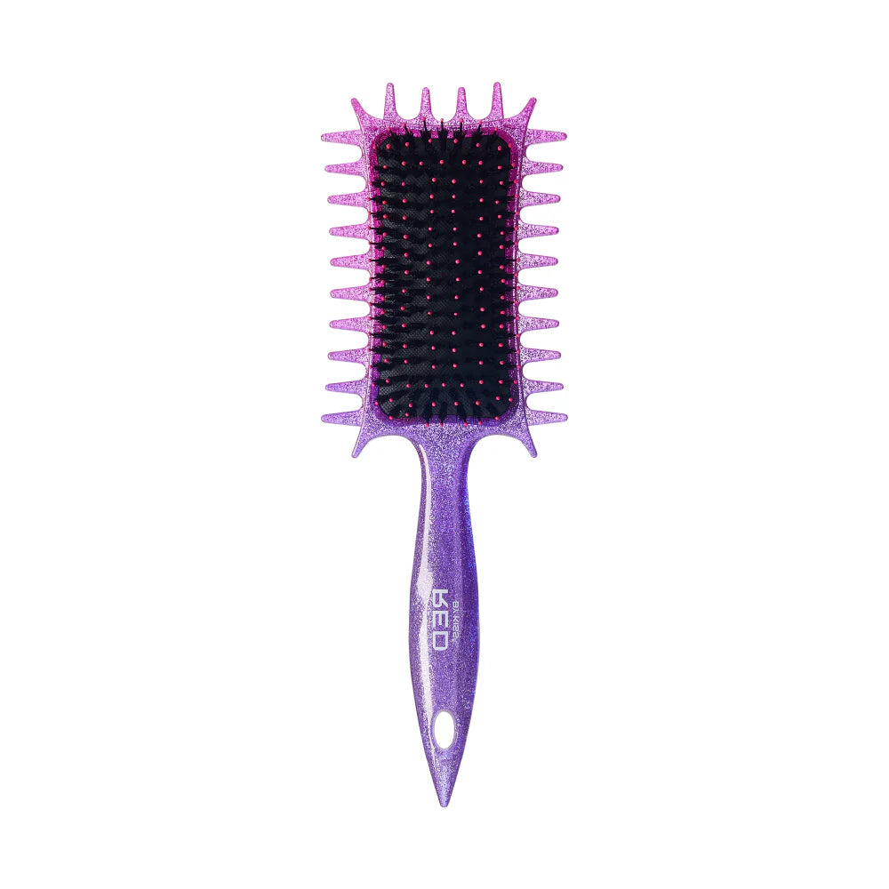 Red by Kiss curl defining brush nylon & boar bristle. HH253