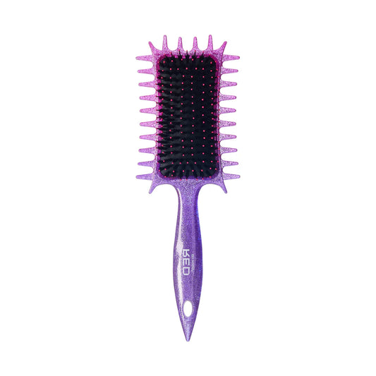 Red by Kiss curl defining brush nylon & boar bristle. HH253