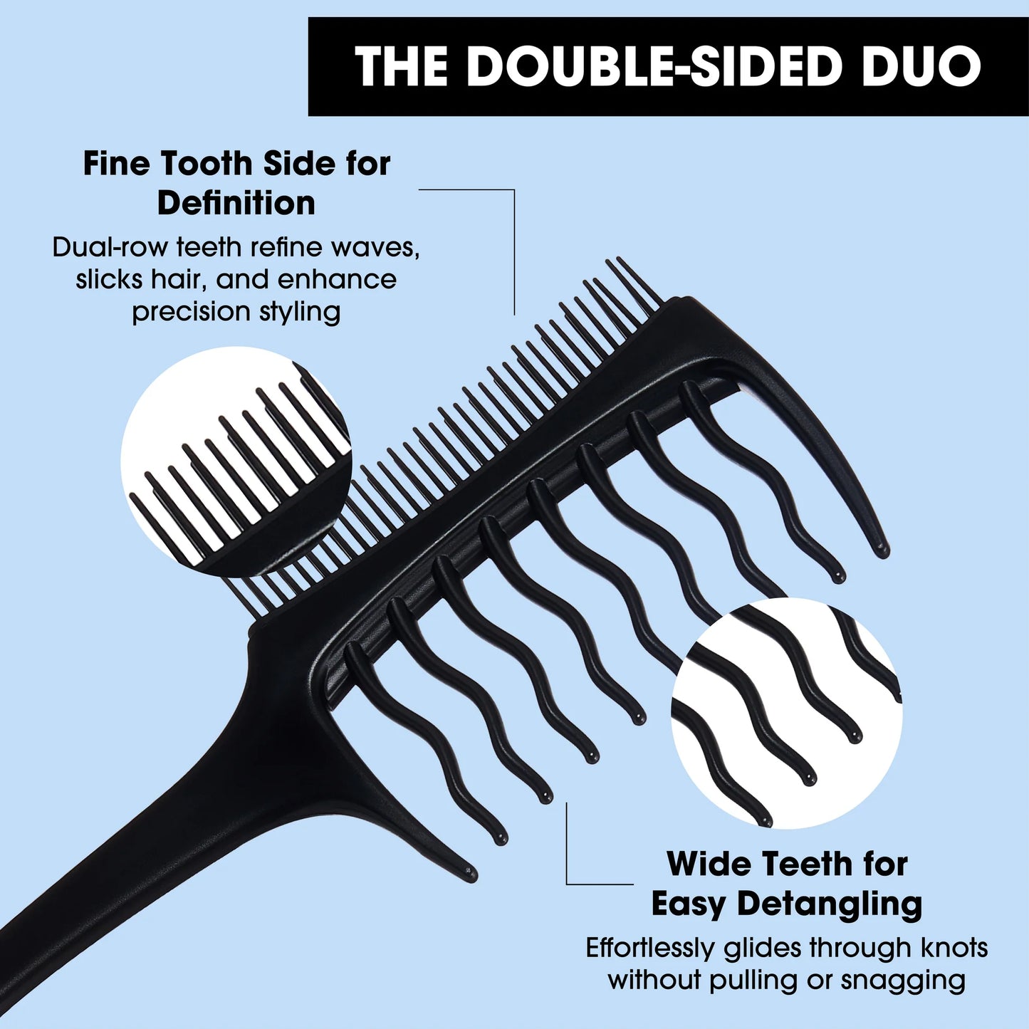Red by Kiss wave up duo. Shampoo & detangle comb