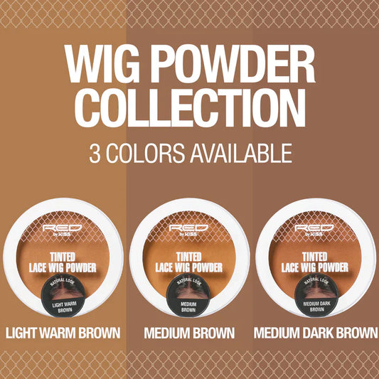 Red by Kiss lace wig powder