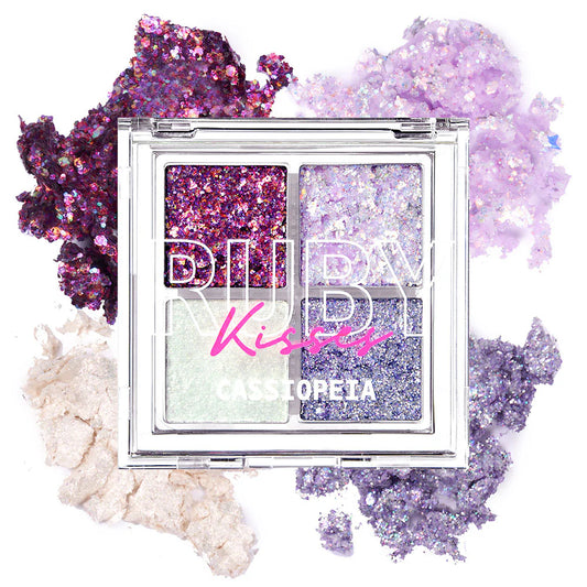 Ruby Kisses Glitter gem palette