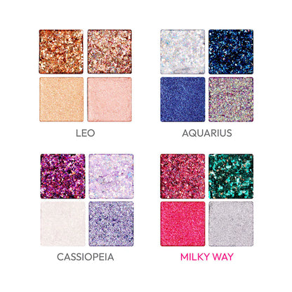 Ruby Kisses Glitter gem palette