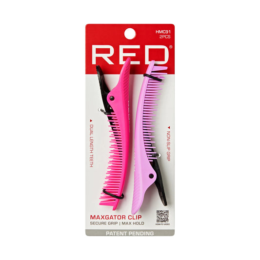 Red by Kiss MAXGATOR CLIP. 2pcs. HMC91