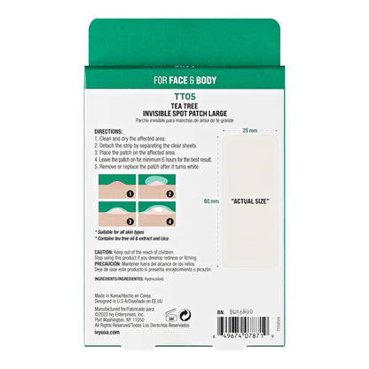 Kiss New York Tea tree invisible spot patch