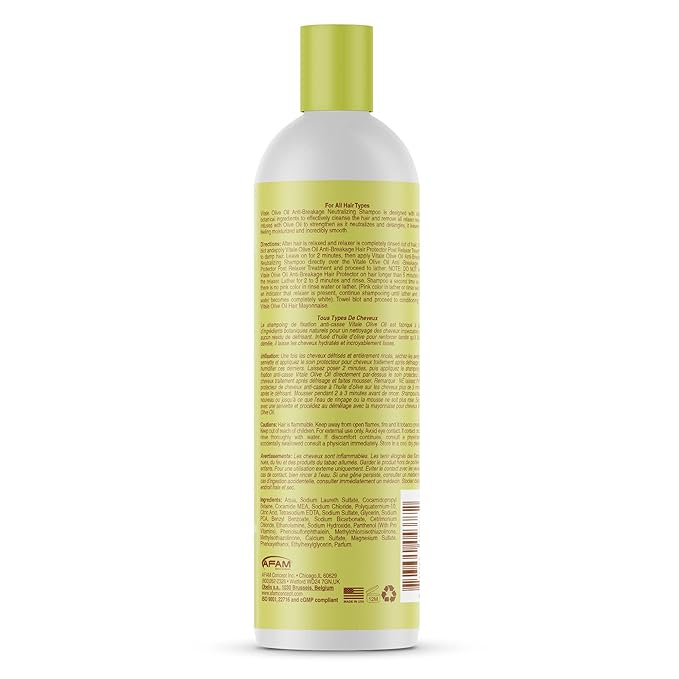 VITALE OLIVE OIL NEUTRALIZING SHAMPOO 16 OZ