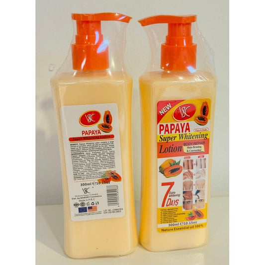 VSC Papaya super whitening body repair lotion. 16.9oz