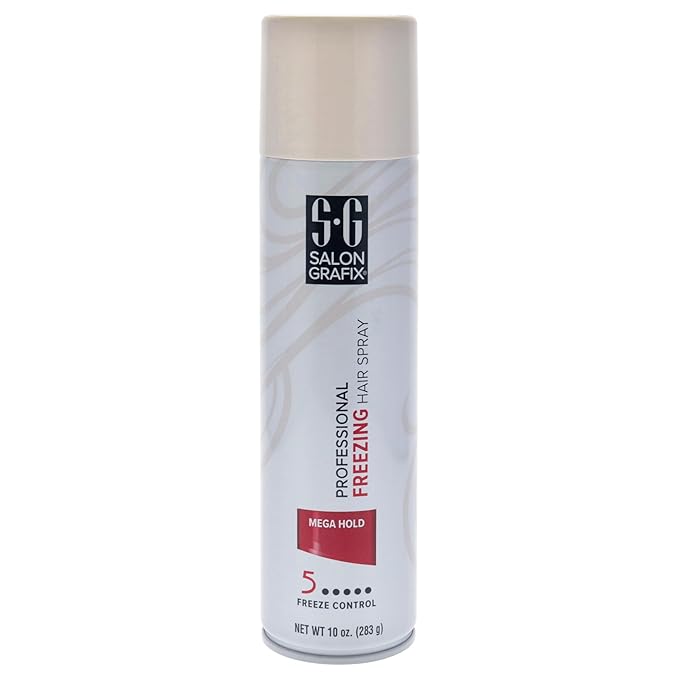 Salon Grafix Freezing Hair Spray Mega Hold- 10 oz