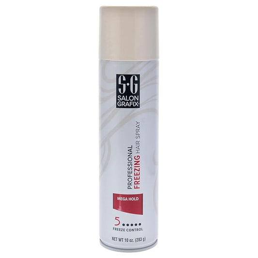 Salon Grafix Freezing Hair Spray Mega Hold- 10 oz
