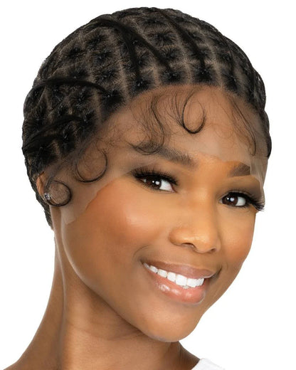 QueenB pre-knot full lace cap. 113 knots. QBFK114