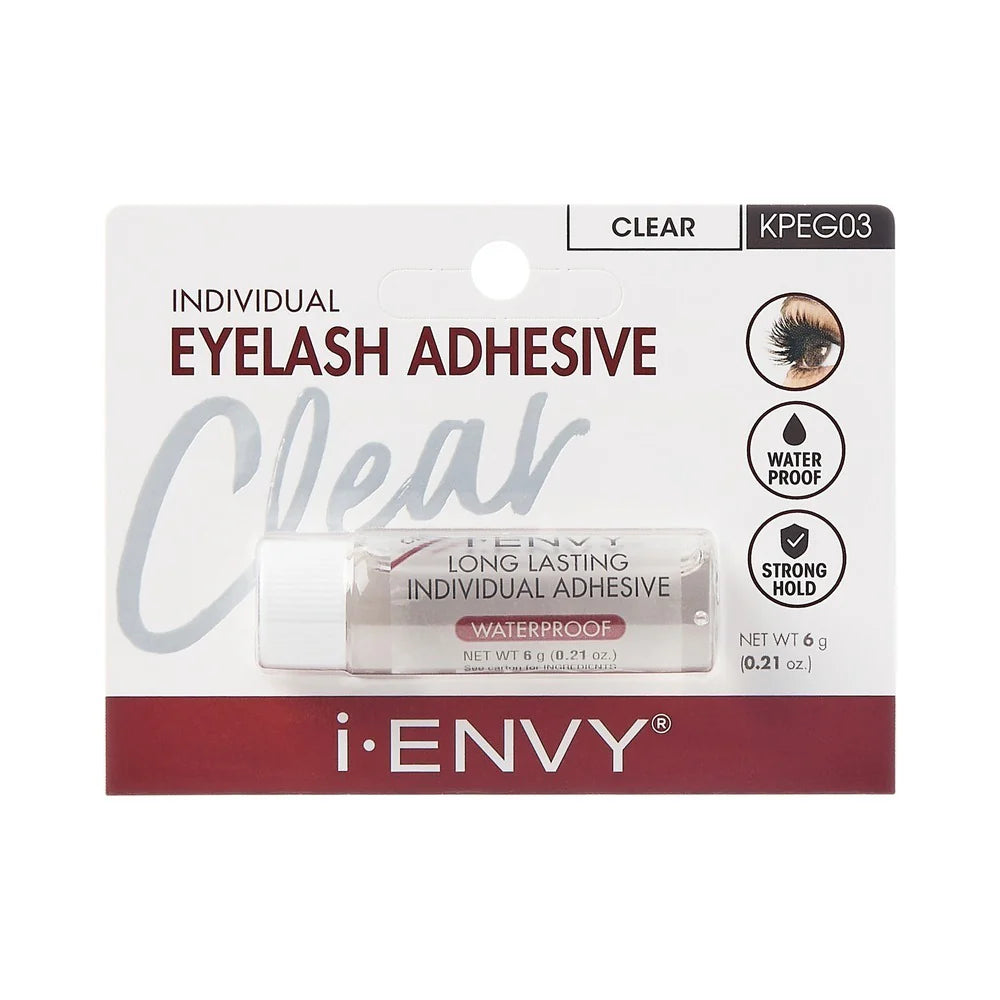 I. ENVY by KISS Mega hold individual eyelash glue.