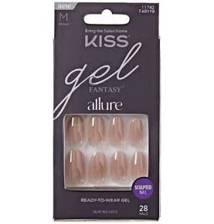 Kiss Gel Fantasy Allure Nails 28 Nails. FA01Y0