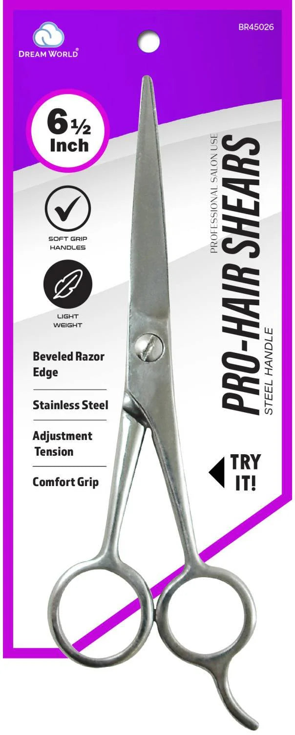 Dream stainless Steel Hair shears/scissors. 6.5". BR45026