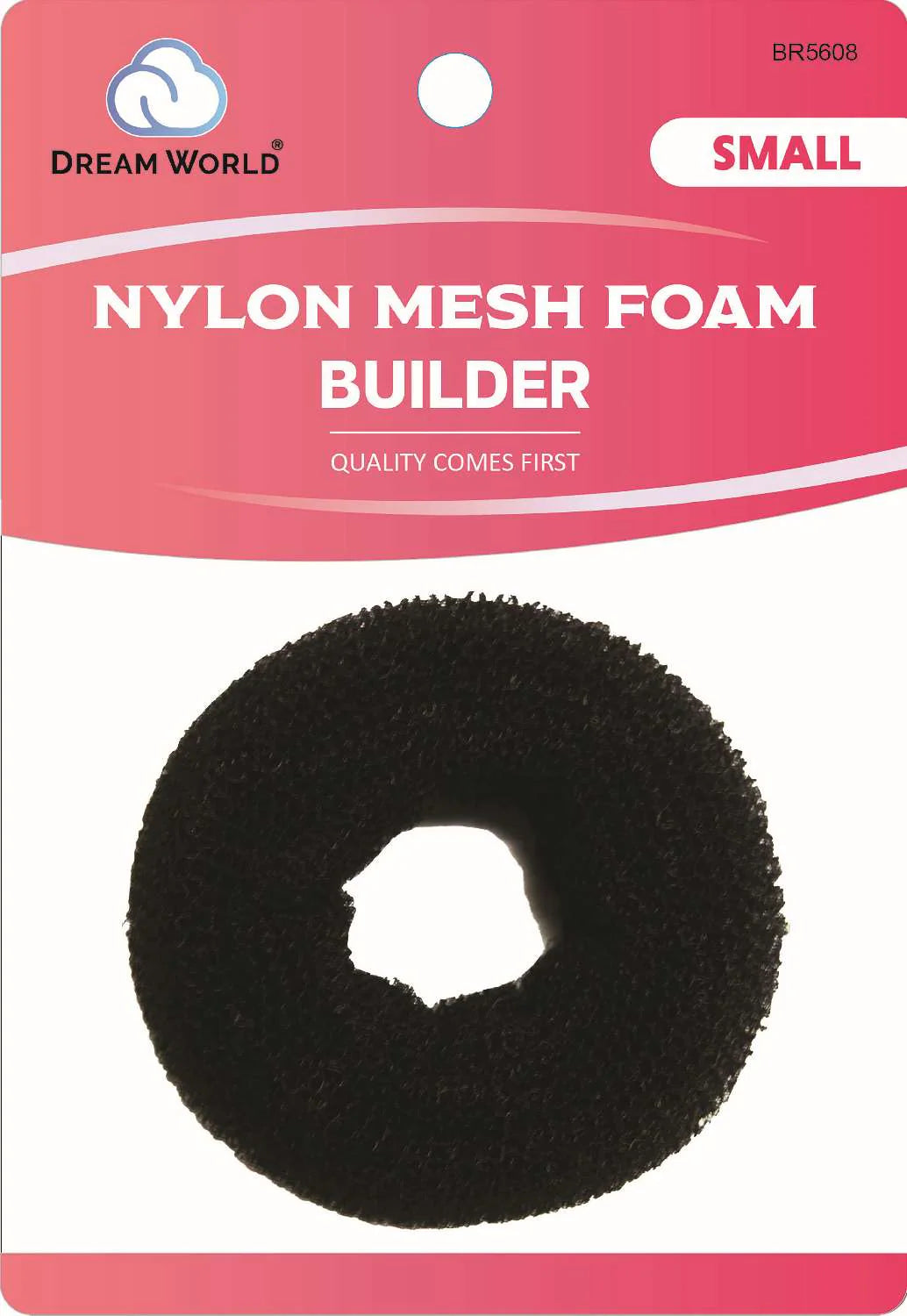 Dream foam nylon mesh hair bun.