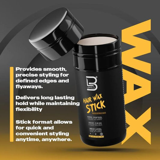 LEVEL3 hair wax stick. 2.7oz