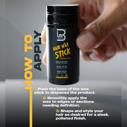 LEVEL3 hair wax stick. 2.7oz