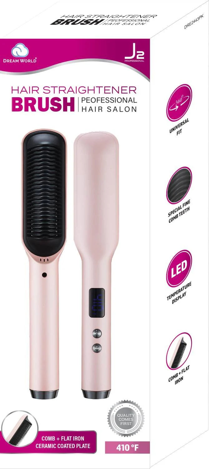 Dream J2 hair straightener brush. DRE2443PK