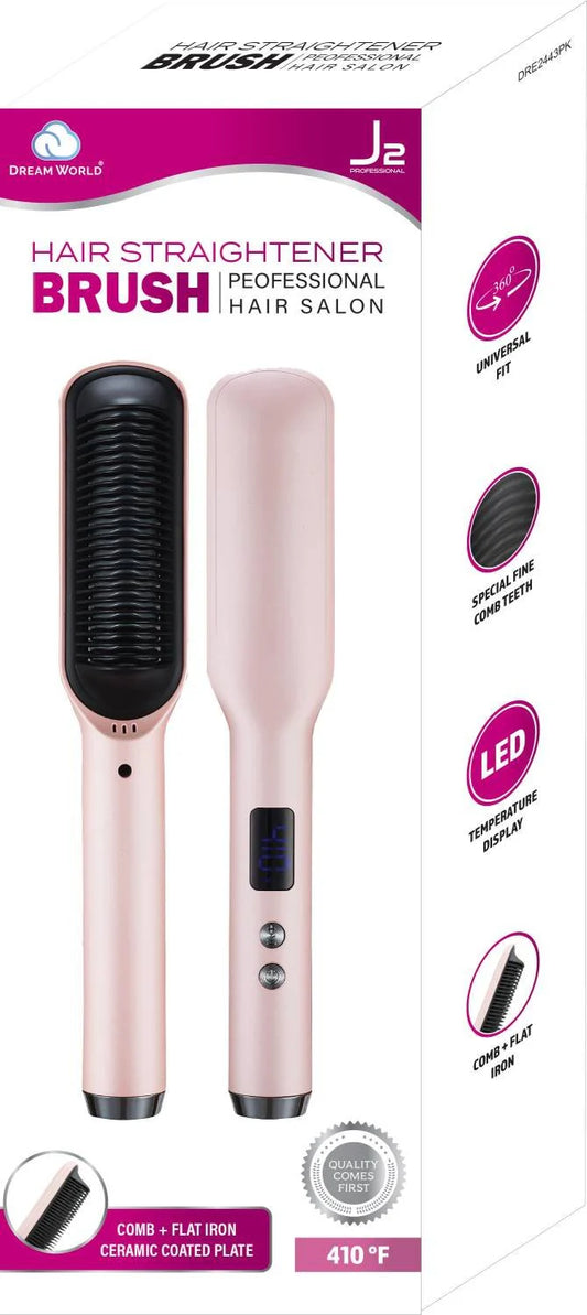 Dream J2 hair straightener brush. DRE2443PK