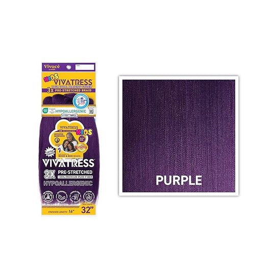 Vivace by Kiss Vivatress 3X hypoallergenic pre-stretched braid