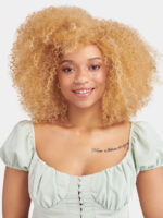 Vivace by Kiss Saemoshi half wig. KYRA (Kinky Curl 14”)