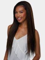 Vivace by Kiss Saemoshi half wig. STRAIGHT 29” STIA