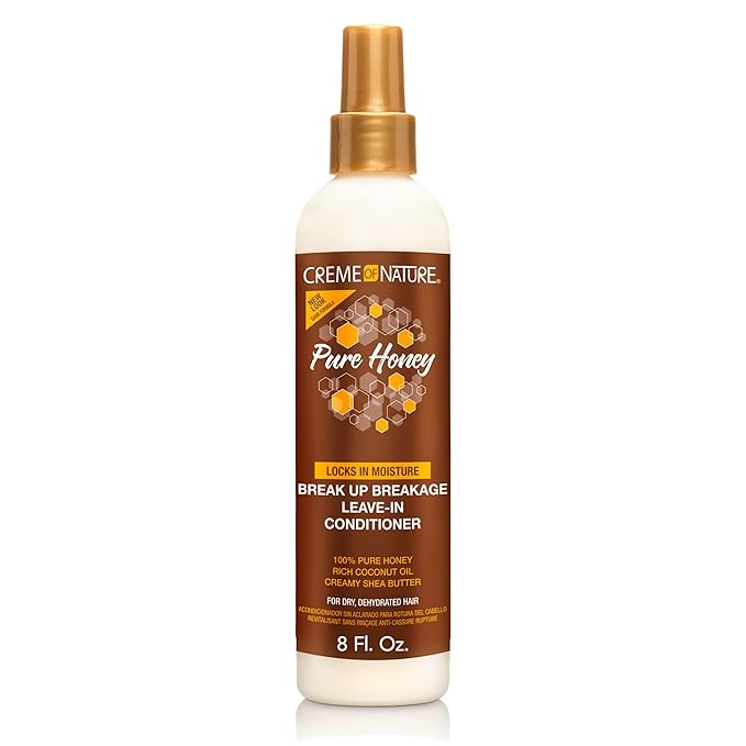 Creme of Nature Pure Honey Break Up Breakage Leave-In Conditioner. 8oz