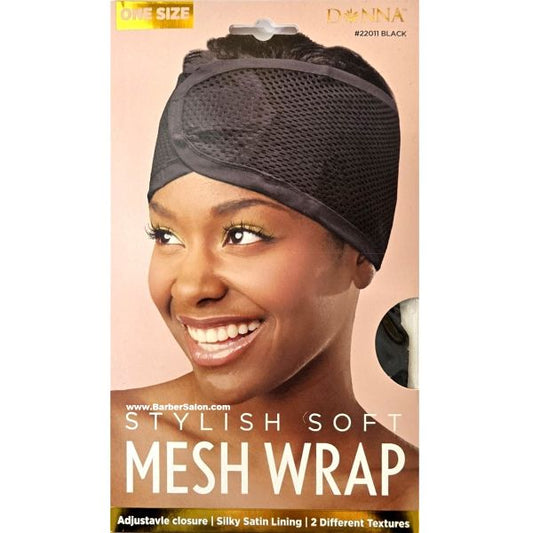 Donna Soft Mesh Wrap black. 22011