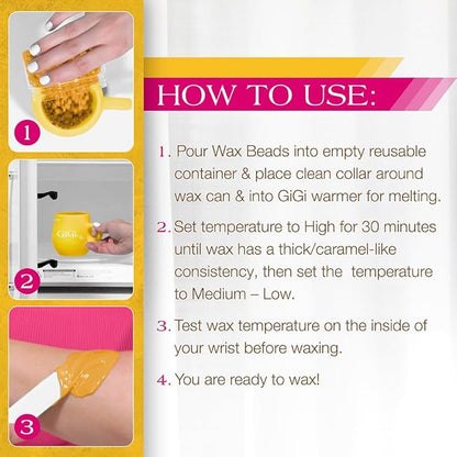 GIGI silicone microwave wax cup