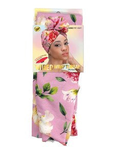Qfitt wired wrap turban 6362 black