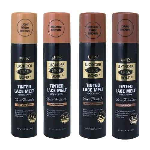 Ebin New York tinted lace melt aerosol spray. 3.38oz