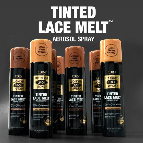 Ebin New York tinted lace melt aerosol spray. 3.38oz