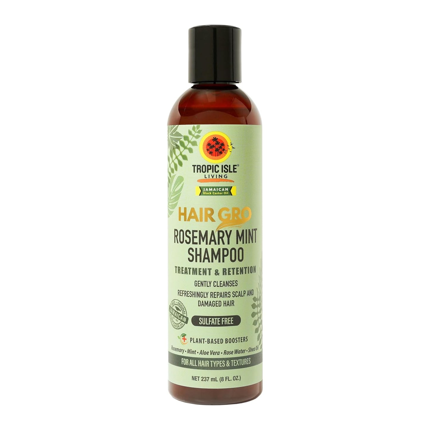 Tropic Isle living rosemary mint shampoo. 8oz
