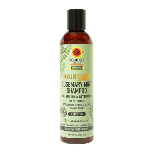 Tropic Isle living rosemary mint shampoo. 8oz