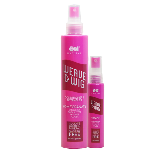ON  Natural Weave & Wig - Conditioner & Detangler - Pomegranate. 4.5oz