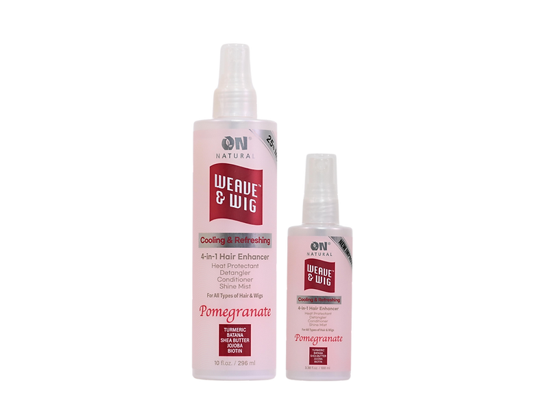 ON Natural Weave & Wig 4-in-1 Hair Enhancer [Pomegranate] 3.38oz