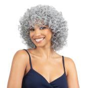 Model model Clair human blend wig. BB-011