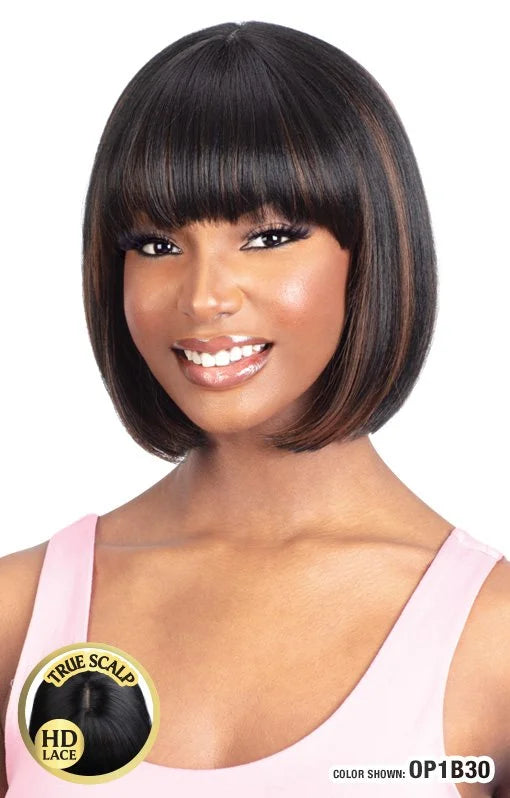 Model model lace top wig. ELITE