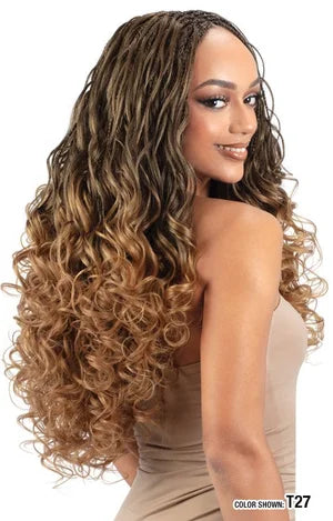 Model Model glance braid 3X French curl. 14”16”18”
