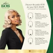Sensationnel chic bob lace wig. LOB UNIT 11