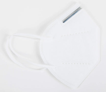 KN95 Disposable Protective Face Mask. White