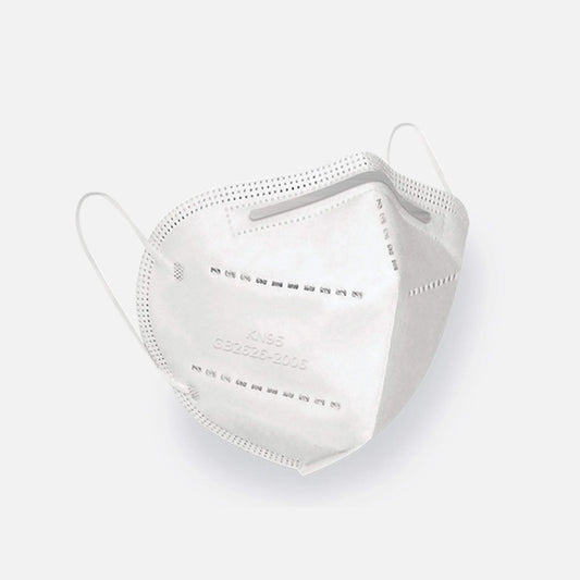 KN95 Disposable Protective Face Mask. White