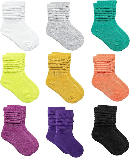 Kids slouch socks. Size 1-3