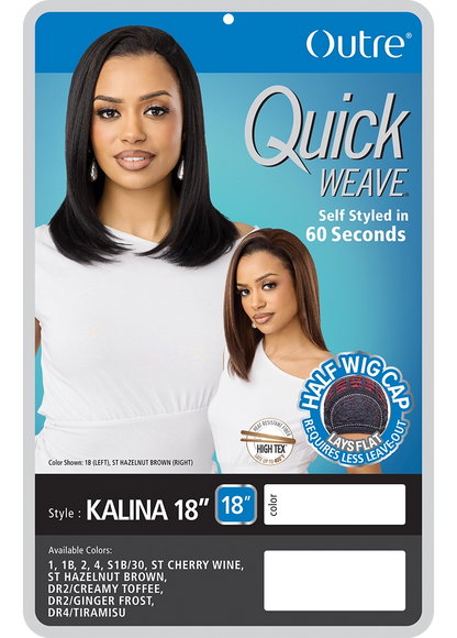 Outre Quick weave/ half wig. KALINA 18”