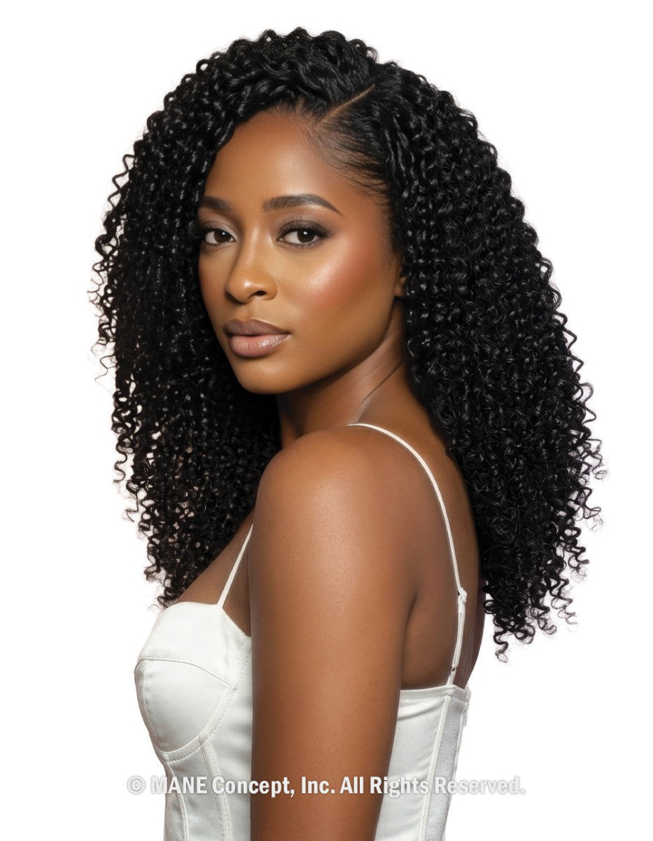 Mane Concept Mega Brazilian feather crochet. BURMESE CURL