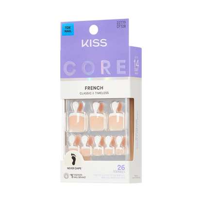 Kiss toe nails.  26 toe nails. Two of a kind. CFT20