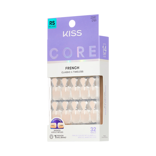 Kiss Core French nails. 32 nails.