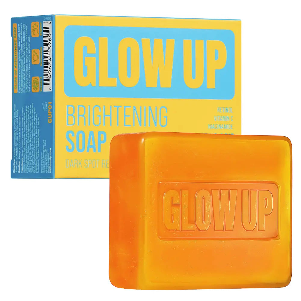 Red by kiss glow up brightening soap. Original. GUP01